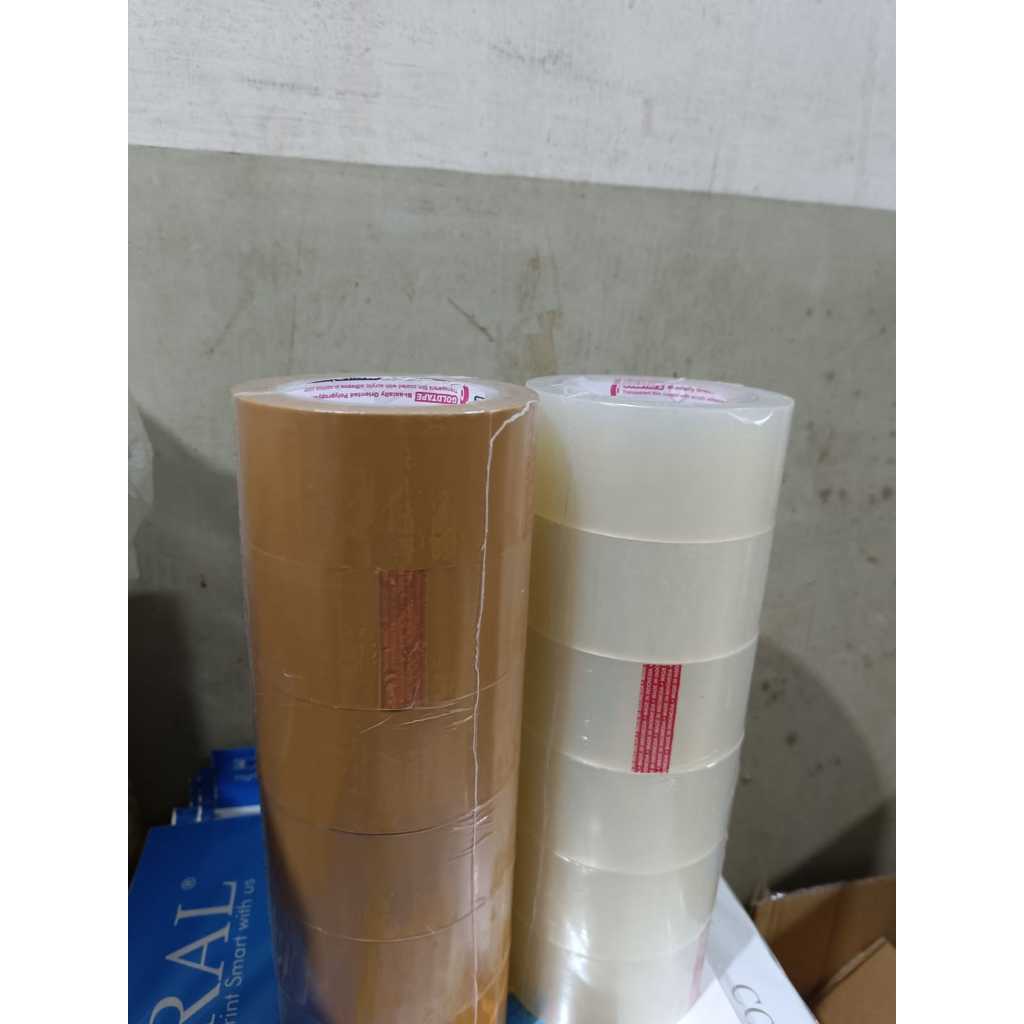 

Lakban GOLDTAPE 48mm x 90 Yard – Heavy Duty / Packing Tape Premium