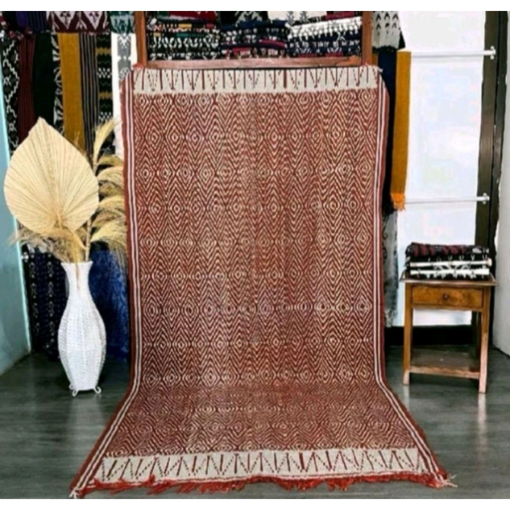Kain tenun blanket etnik khas sumba toraja ntt bali premium