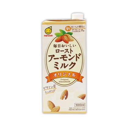 

marusan roasted almond milk 1 liter