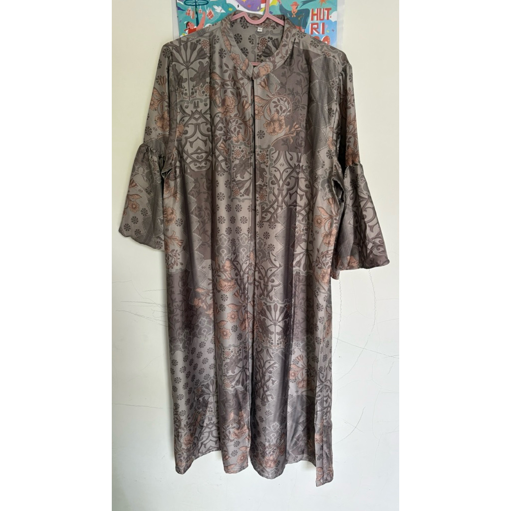 CALITHA SET DRESS BROWN - SIZE L GEULIS (preloved)