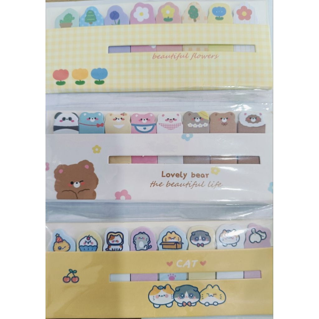 

HANGSU STICKY NOTES PEMBATAS PINGGIR BUKU ALL VARIAN