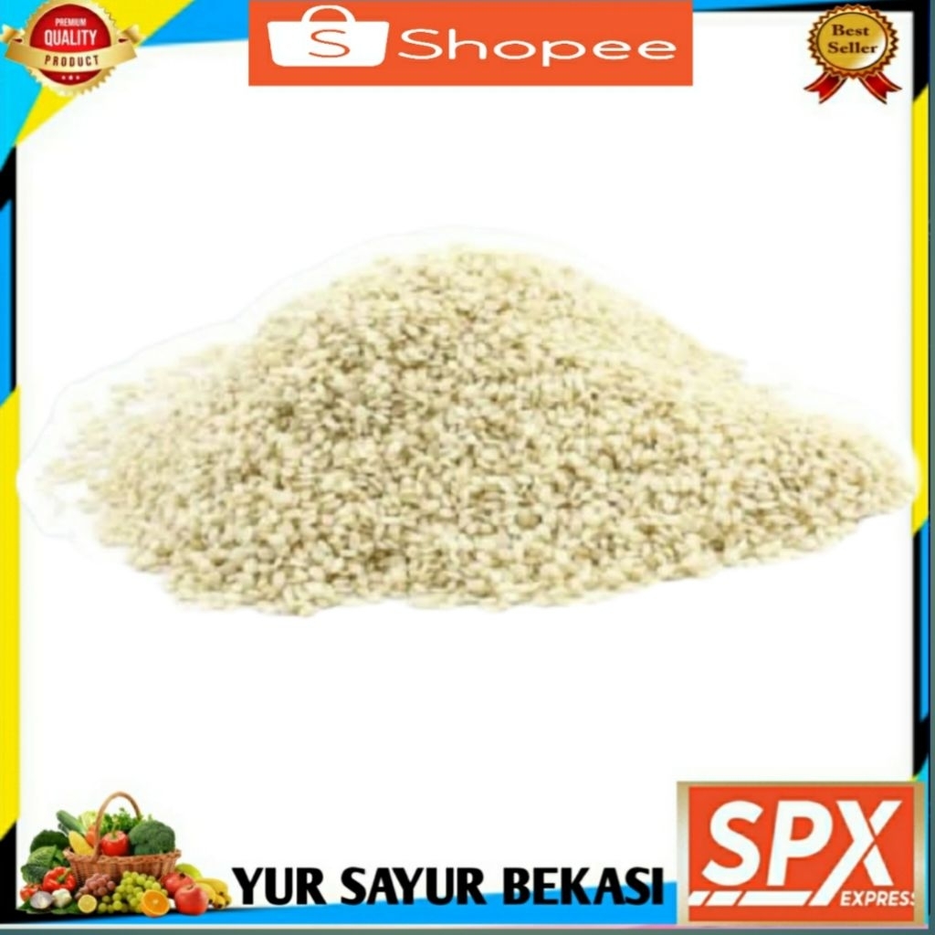 

Biji Wijen Putih 100gr.