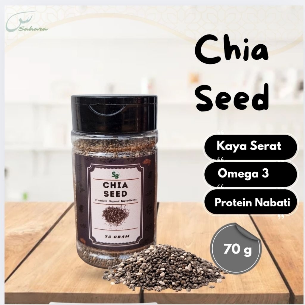 

Chiaseed Chia seed Organik 70 gram