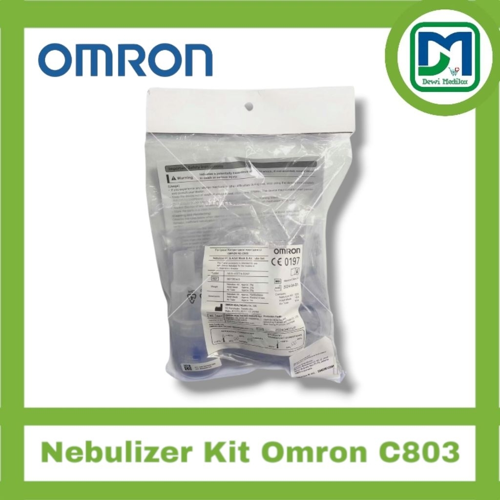 Nebulizer Kit Omron 803  Sparepart Nebulizer Omron NC803