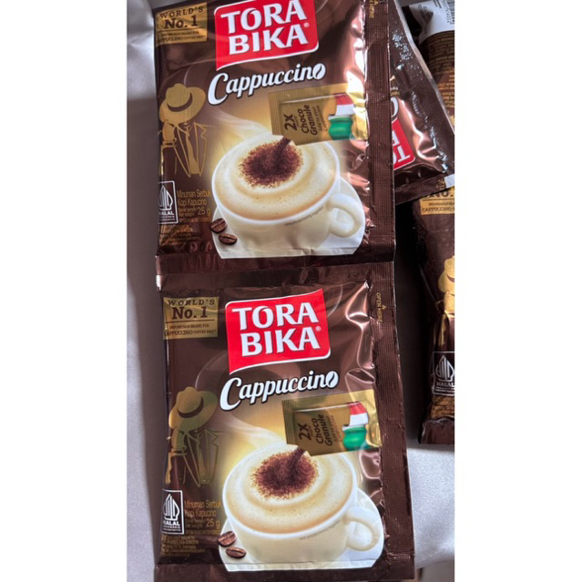 

TORABIKA CAPPUCCINO 25GR – KOPI INSTAN DENGAN CHOCO GRANULE (1 Renteng isi 10 Sachet)