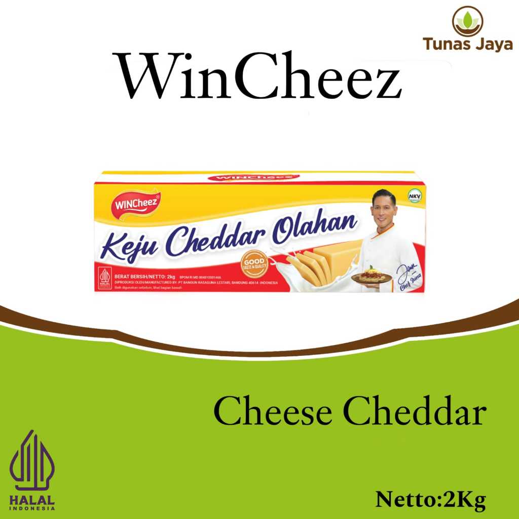 

WINCheez Keju Regular 2 KG / Keju 2kg