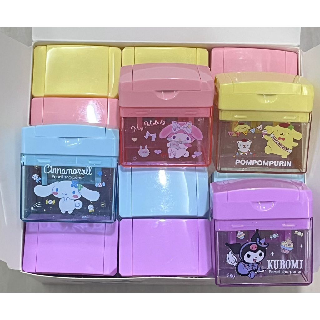 

Rautan pensil serutan pensil Sanrio Kuromi melody cinnamoroll