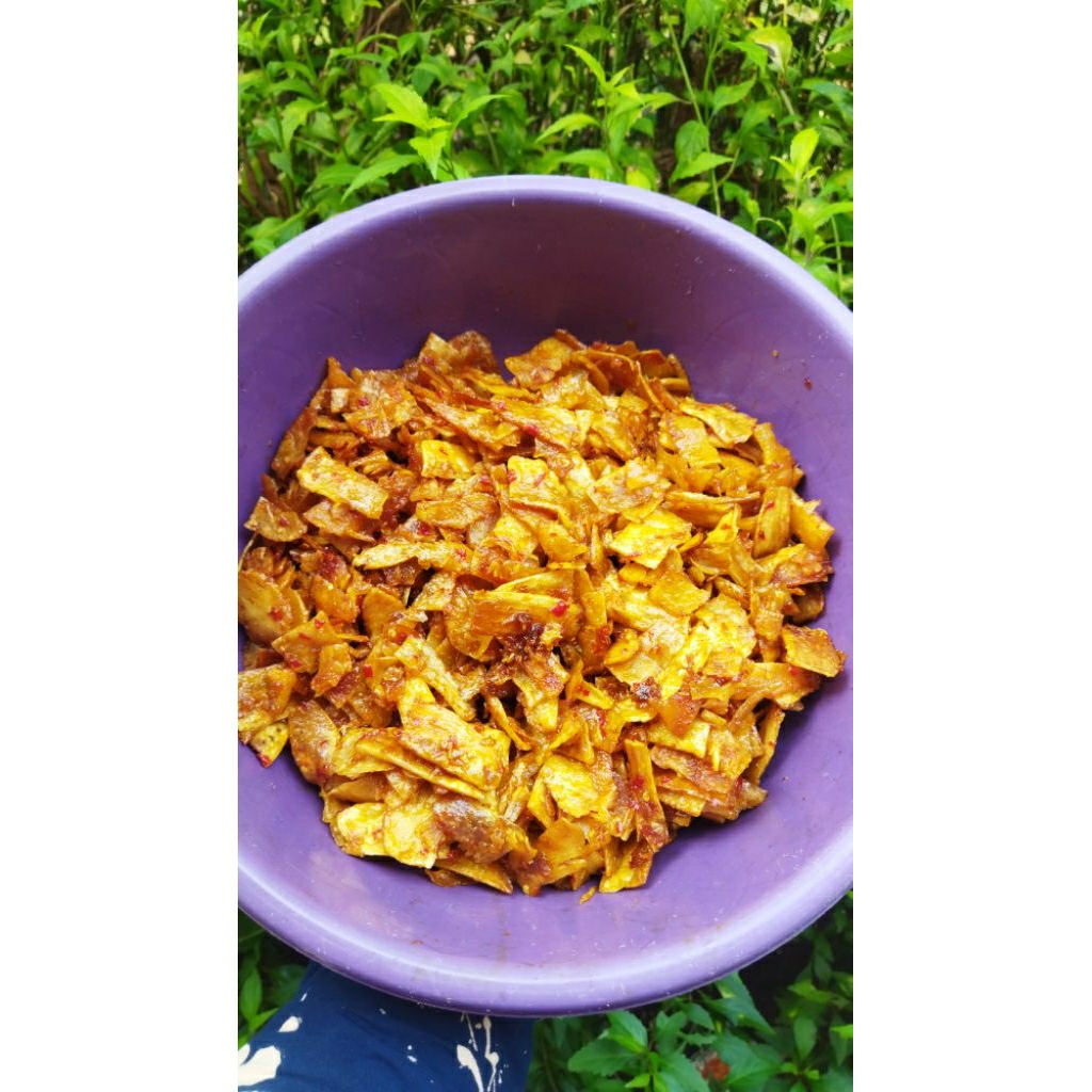 

Manggleng Sarides Keripik Ketela Manis Pedas Cemilan Jadul Makanan Ringan Oleh-oleh 1 Kg