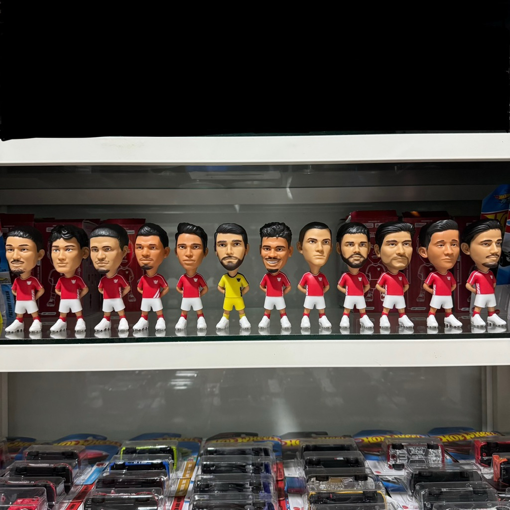 Skuad Lengkap Paket 12 Pemain Action Figure Timnas Indonesia Juara Official Merchandise | Legend Bam