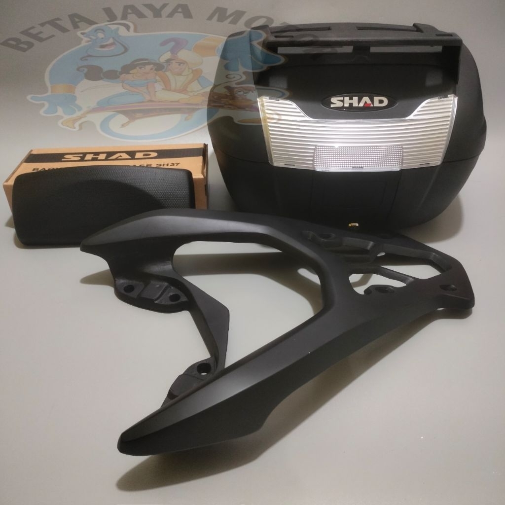 Box Shad Sh 40 Cargo & Breket Bintang Nmax Old Nmax New / Paketan Box Shad Sh 40 Cargo Plus Breket N