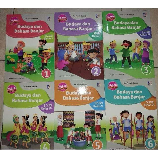 Mulok Muatan Lokal Budaya dan Bahasa Banjar SD Erlangga