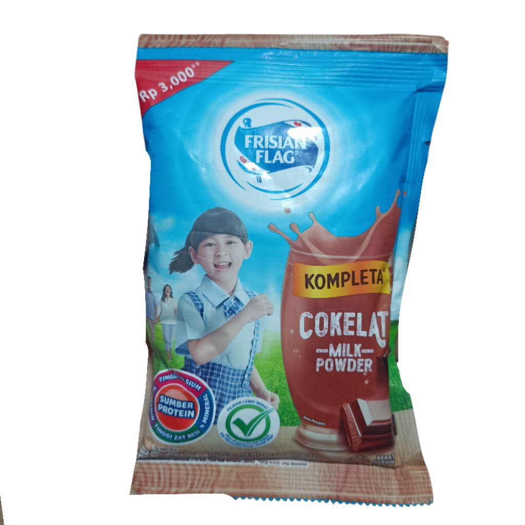 

Susu Coklat Frisian Flag Susu Bubuk Serbuk Cokelat Bendera Sachet 30gr