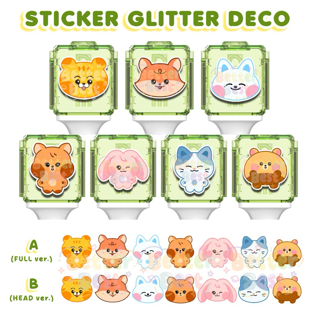 

N C T DREAM STICKER GLITTER