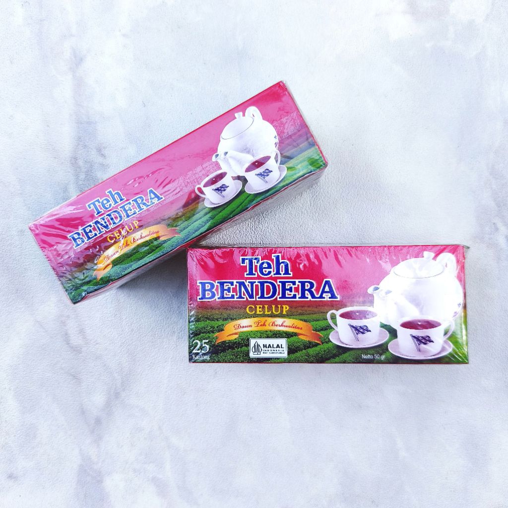 

Teh Bendera Celup isi 25 kantong Black Tea Khas Sumatera Siantar