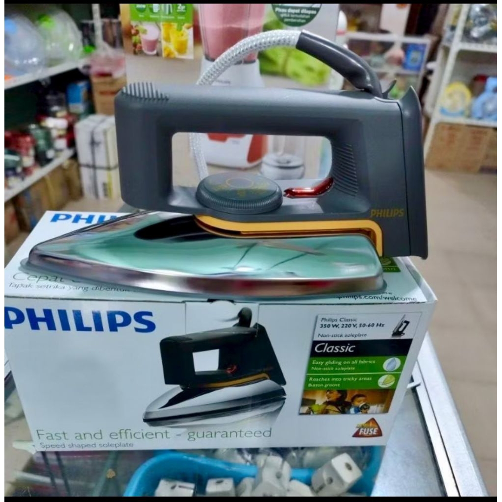 Setrika Listrik Philip/Setrika Listrik Philip Anti Lengket