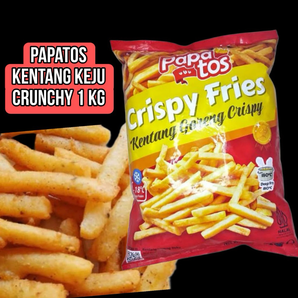 

Papatos kentang keju crunchy 1kg