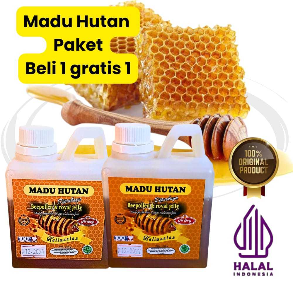 

Madu Hutan Kalimantan Original Albany ( Paket buy 1 get 1 500gr )