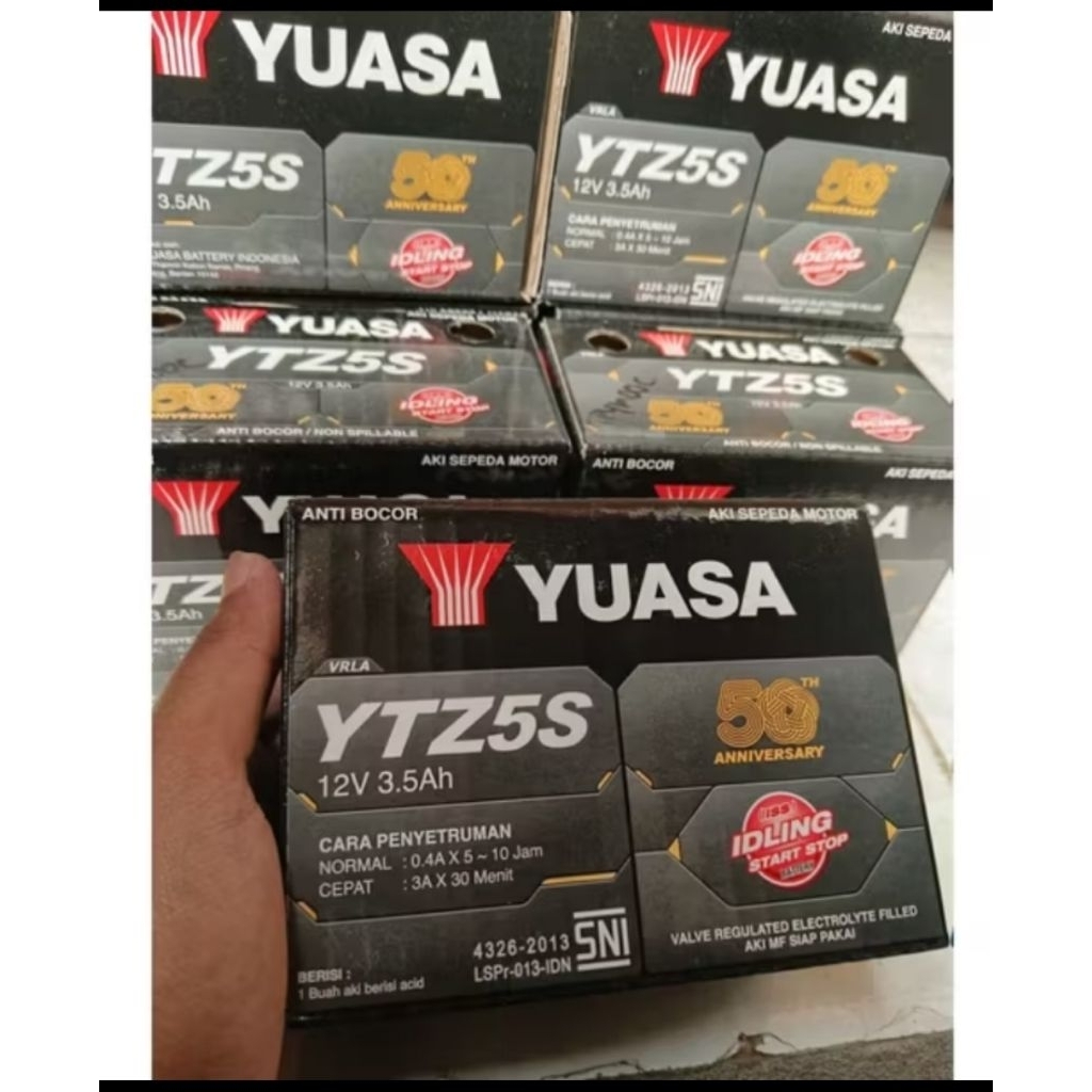 YUASA Aki motor Beat Vario  YTZ-5S