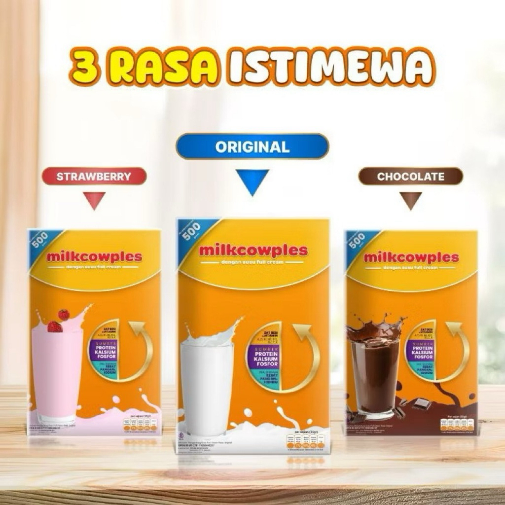 

milkcowplus isi 500gram |susu penambah berat dan tinggi badan |susu tinggi protein |susu penambah nafsu makan