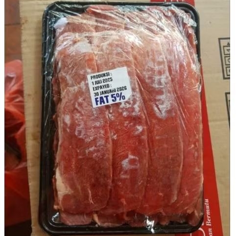 

DAGING SAPI SIRLOIN LOW FAT 500GR / BEEF SLICE SIRLOIN EMPUK 500GR