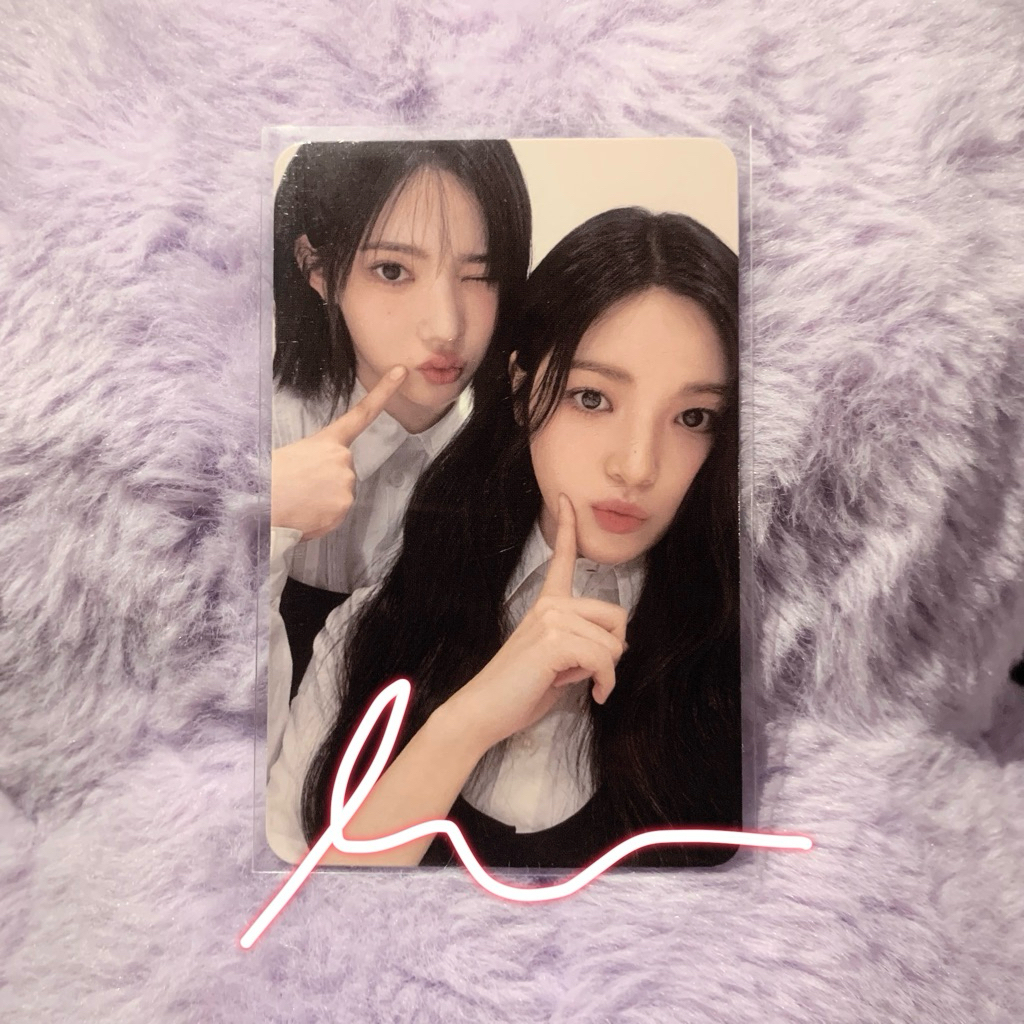 BACA DESC  PC PHOTOCARD HEARTS2HEARTS H2H CHOI JIWOO FOUR HEARTS CLUB MD UNIT YUHA TRADING CARD TC