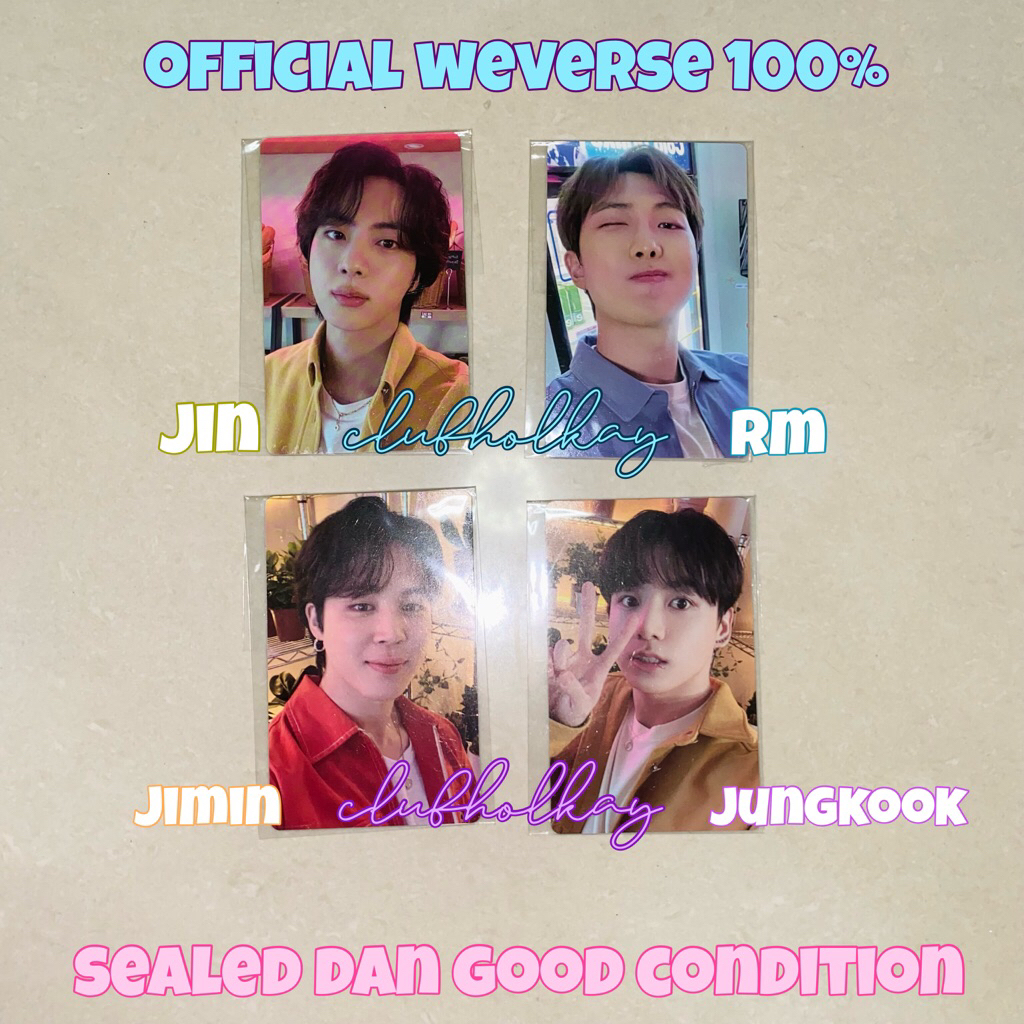 (clubholkay) - POB WEVERSE JUNGKOOK RM OFFICIAL PTD ALBUM LIVE SEOUL STAGE