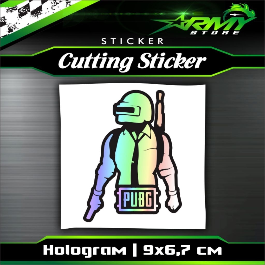 

Stiker PUB6 Hologram