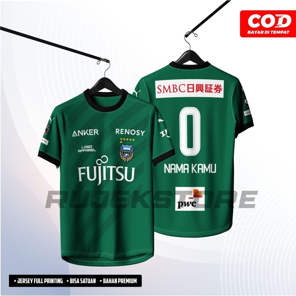 Jersey Kawasaki Frontale Kiper 2023 Full Printing