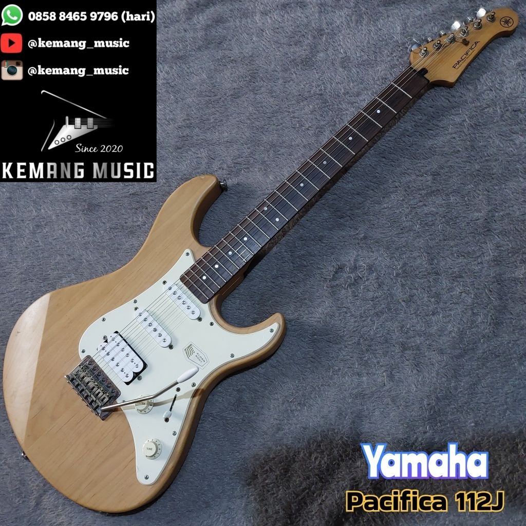 yamaha pacifica 112j gitar original murah gitar bekas
