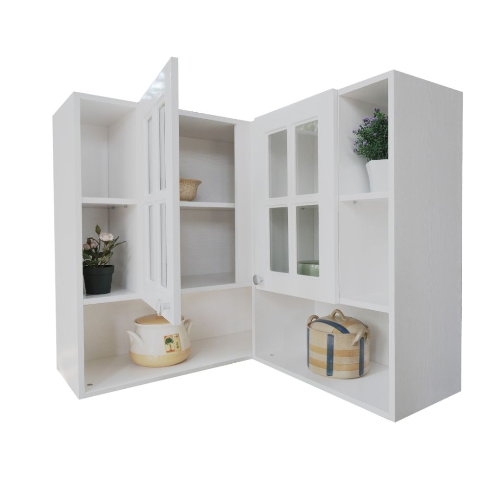 KAYUNA.idea Kitchen Set Nebraska Kaca UCNK 9151/Kitchen Set/ Kitchen Set Multiplek/ Kitchen Set Awet