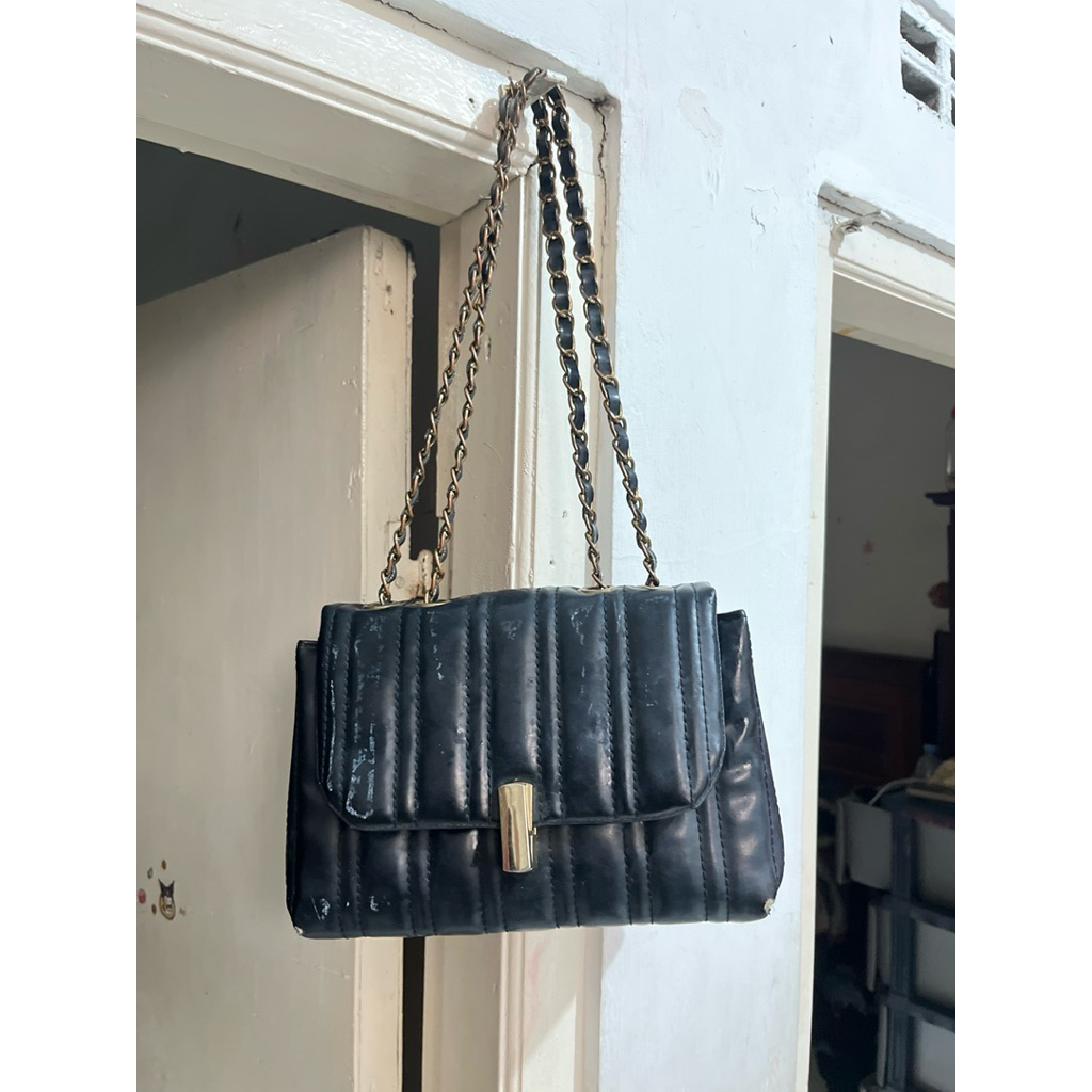 bundling tas wanita flicka dan tas putih+dompet