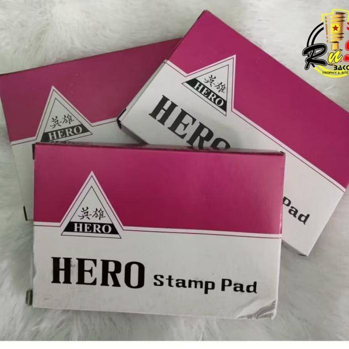 

Hero Bak Stempel kecil | sudah ada tinta warna ungu
