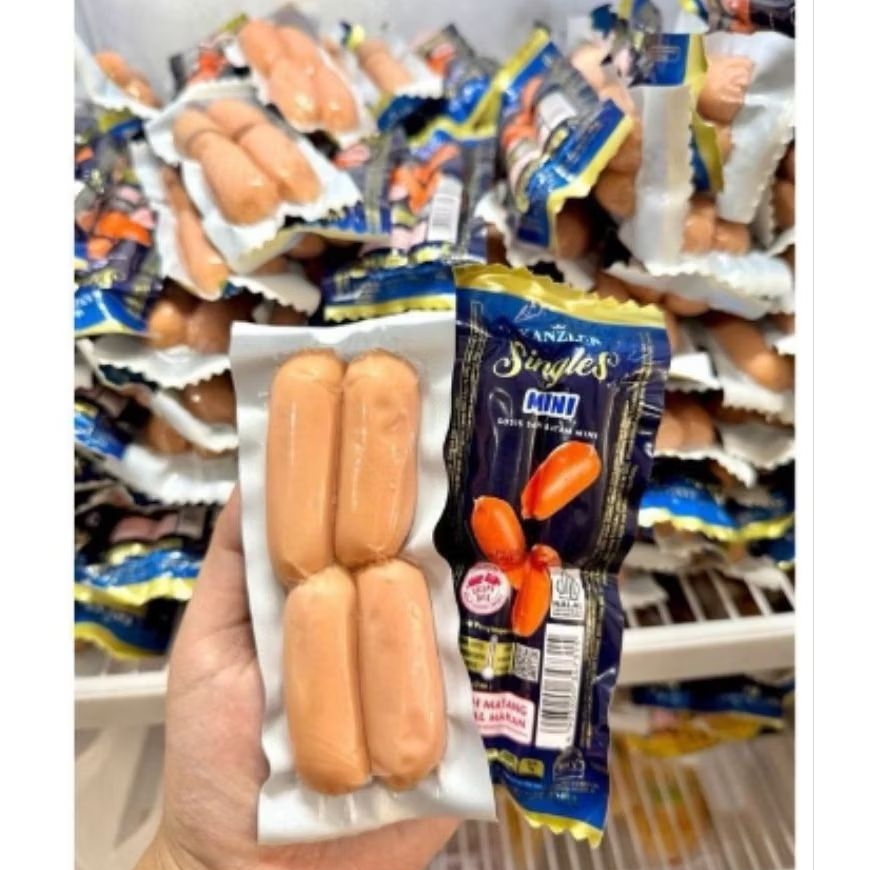 

(1 BOX) KANZLER SINGLES SOSIS MINI ISI 12 PCS