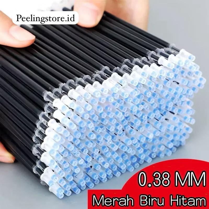 

Refill Tinta Pulpen Gel Tinta Pena cair Isi Ulang 0.5mm Tinta Pulpen Warna Biru Hitam Merah Isi Ulang Pulpen Gel Import Murah