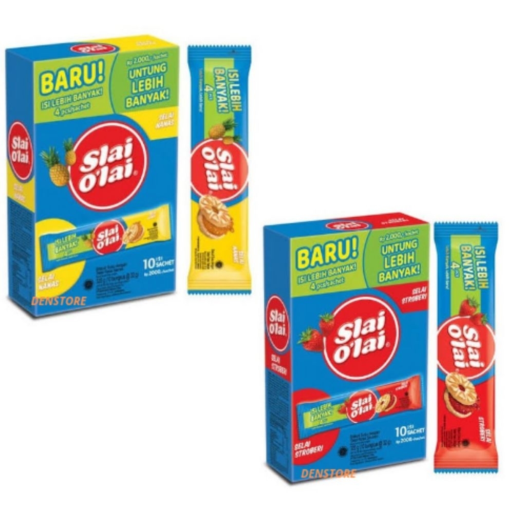 

Slai O'lai Nanas - Strawberry 32G / Biscuit Slai O'lai