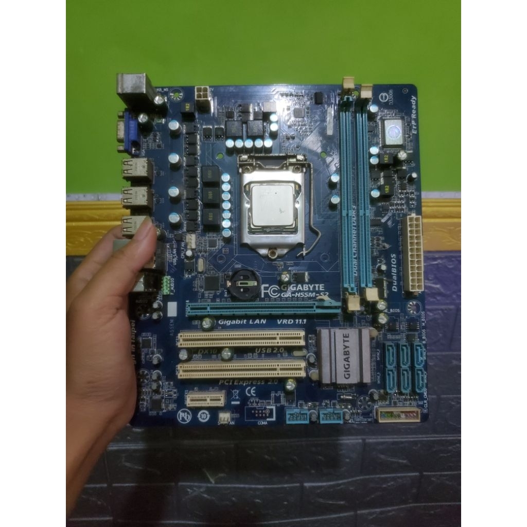mobo h55m plus proci i5 450