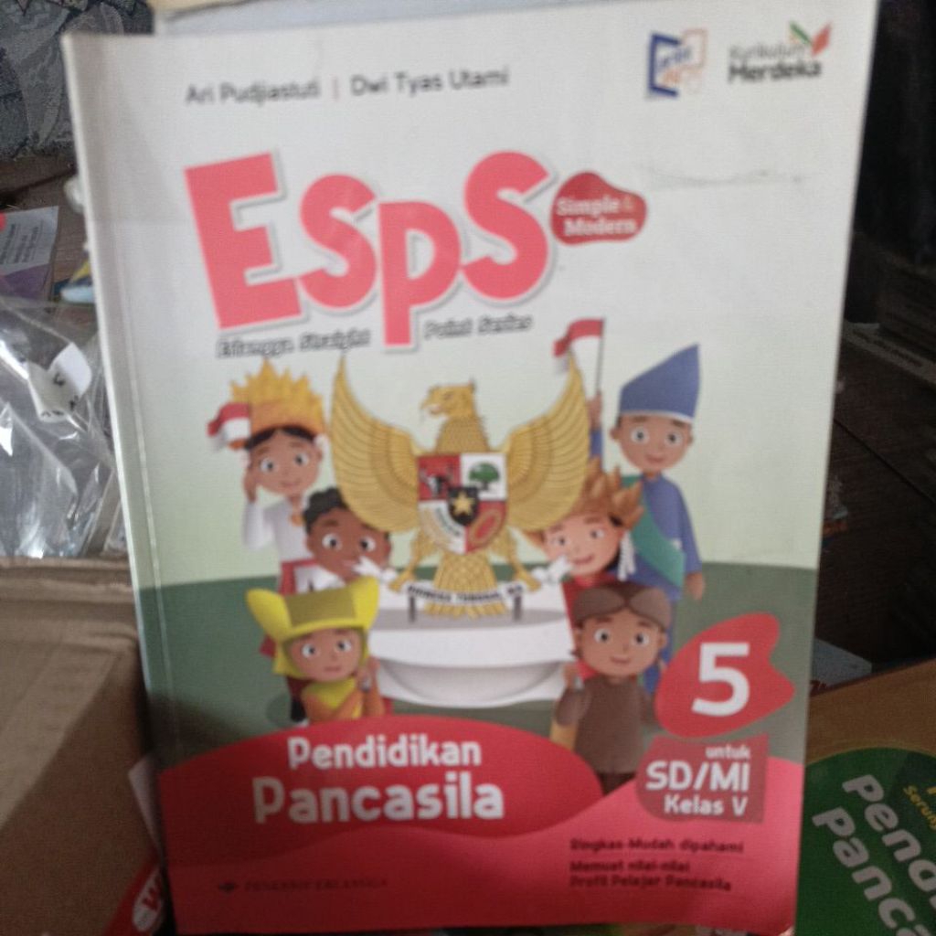ESPS: PENDIDIKAN PANCASILA, SD KLS 5 KURIKULUM MERDEKA ERLANGGA