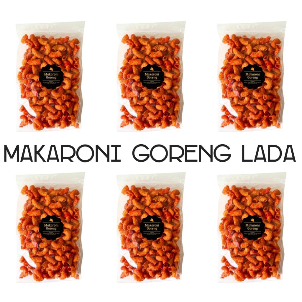 

Cemilan Snack Makaroni Goreng Balado