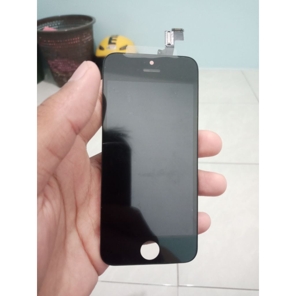 LCD iPhone SE 2016 original + bonus tampered glass - home button - hardcase