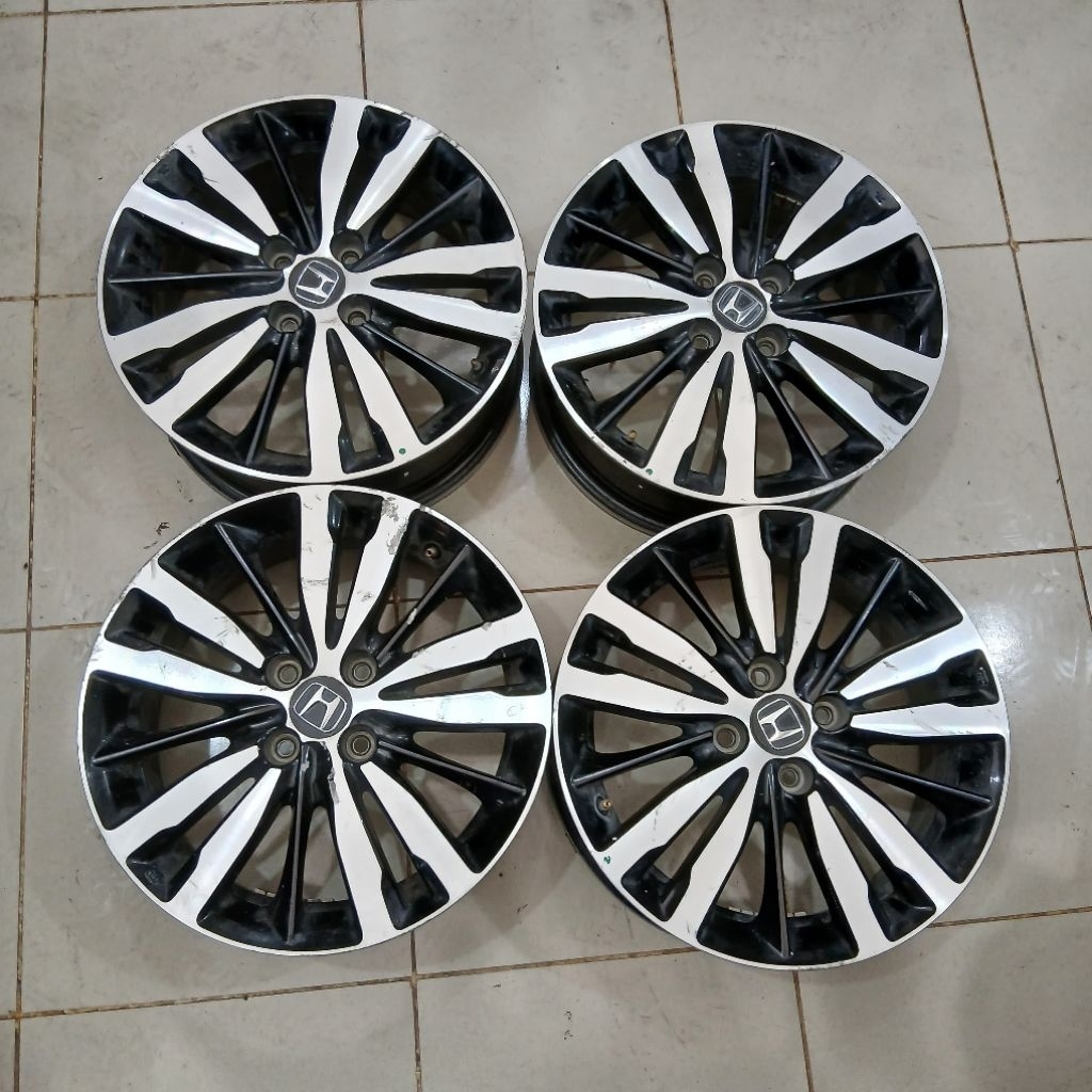 VELG OEM JAZZ RS GK5 RING 16 H4X100 ET53 HONDA/ENKEI