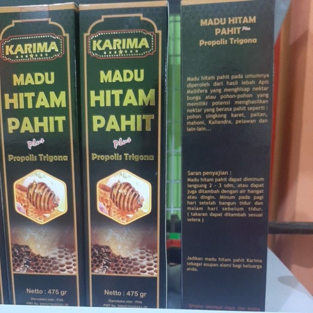 

Madu Hitam Pahit Karima