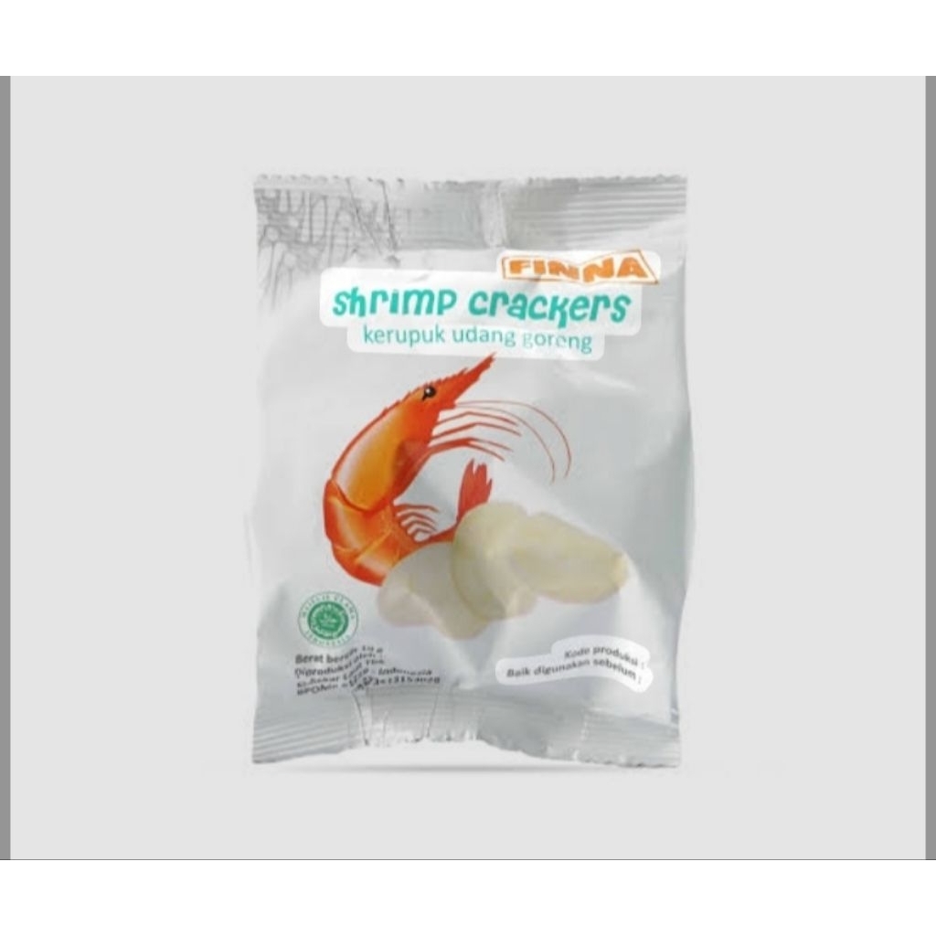 

Finna Krupuk Udang goreng kemasan 10 gr