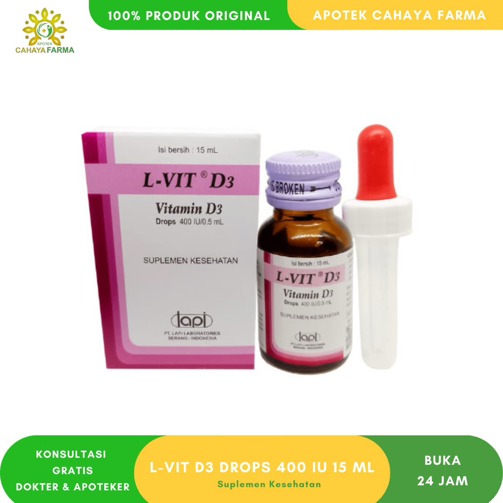 L VIT D3 VITAMIN D3 BAYI