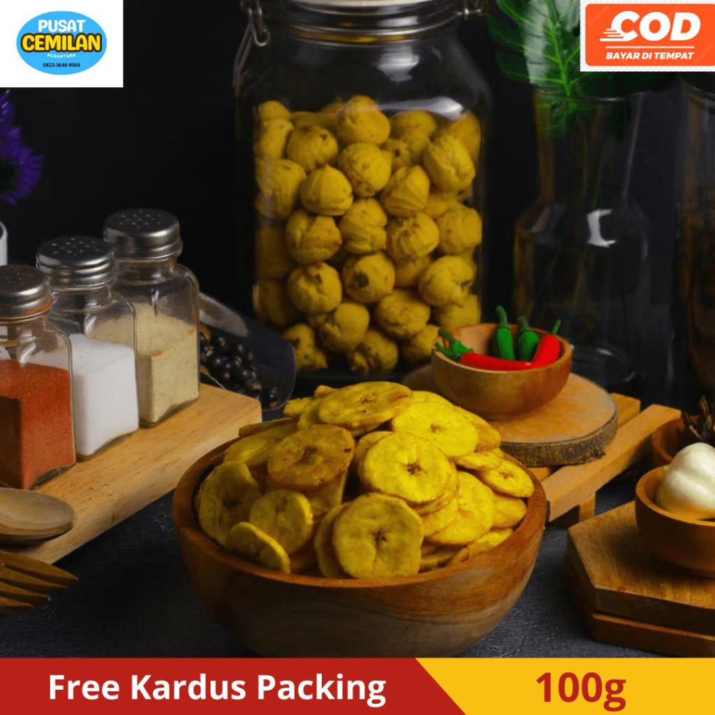 

Snack Kiloan | Keripik Pisang Koin | Kripik Pisang Manis Madu Karamel Nangka Golden | Banana Chips Golden | Makanan ringan | Murah Enak Manis Krispi Crispy | Camilan Cemilan Keripik Pisang Koin | Kripik Pisang Koin premium original | Renyah Isi 100 gram.