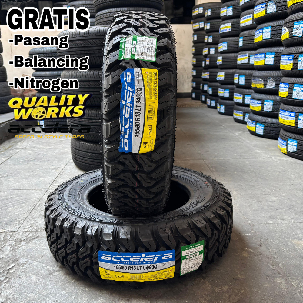 BAN MOBIL OFFROAD R13 ACCELERA 165 80 R13 MT-01 SIGRA CALYA DATSUN GRANDMAX