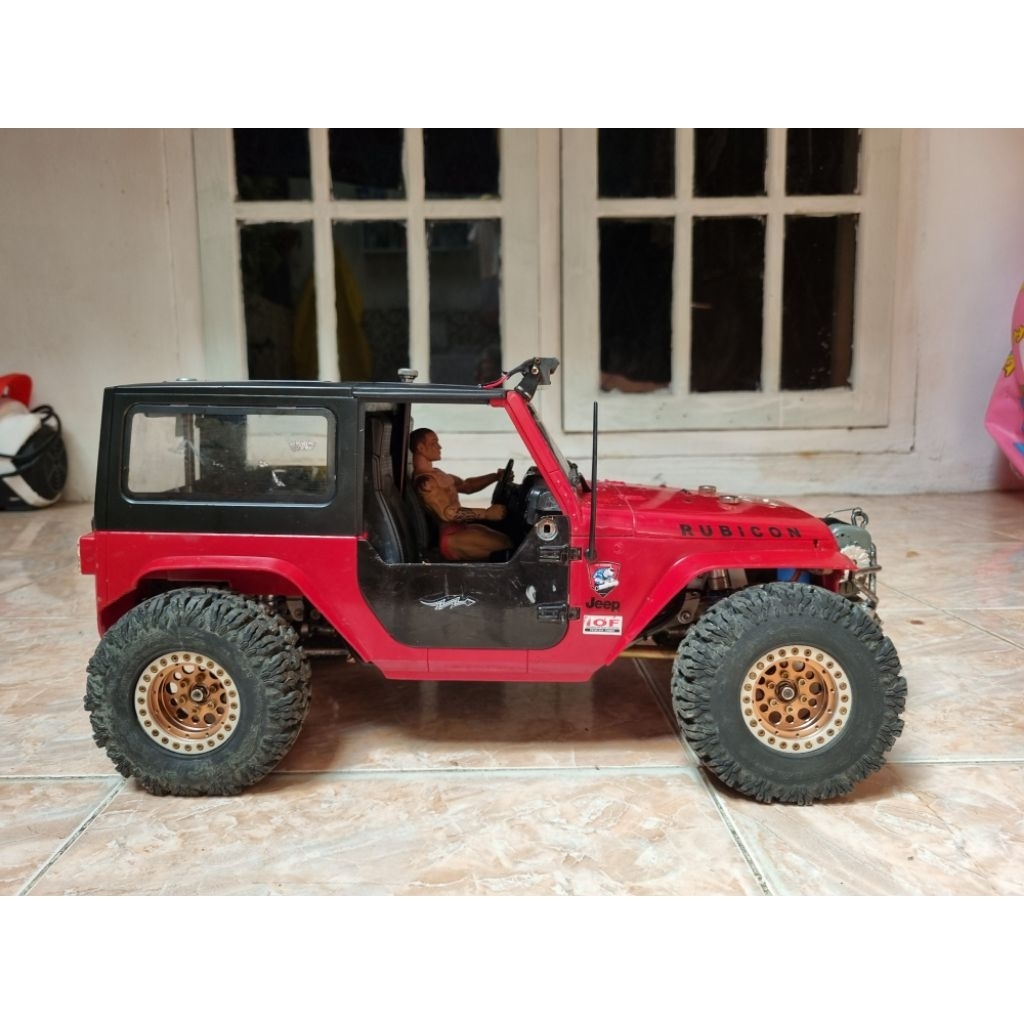 rc 1/10 rubicon short siap tempur RTR/ARTR