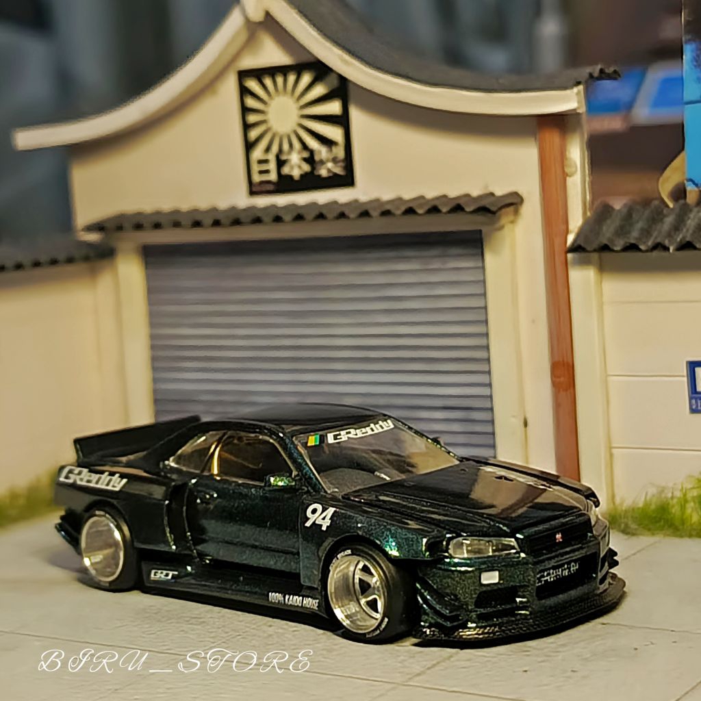 Kaido House Mini GT Nissan Skyline GT-R (R34) Kaido Works Greedy