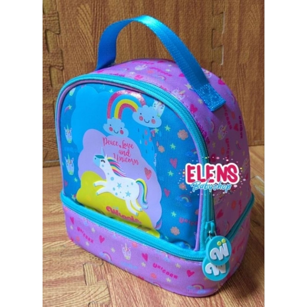 Lunch Bag Wiggle Import  Premium / Tas Bekal Anak Import Merk Wiggle