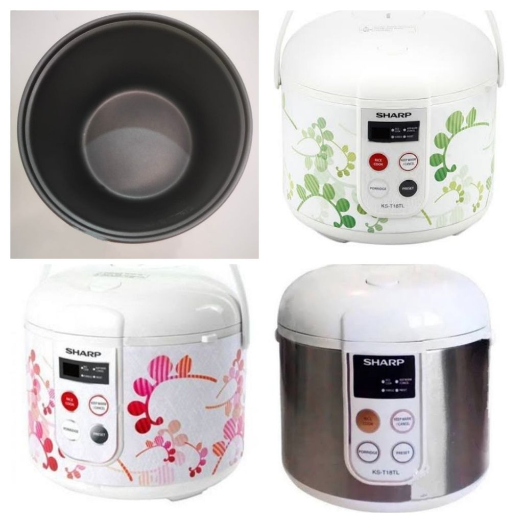 (PANCI SAJA) Panci Teflon Innerpot Utk Magic Com Sharp KS-T18TL