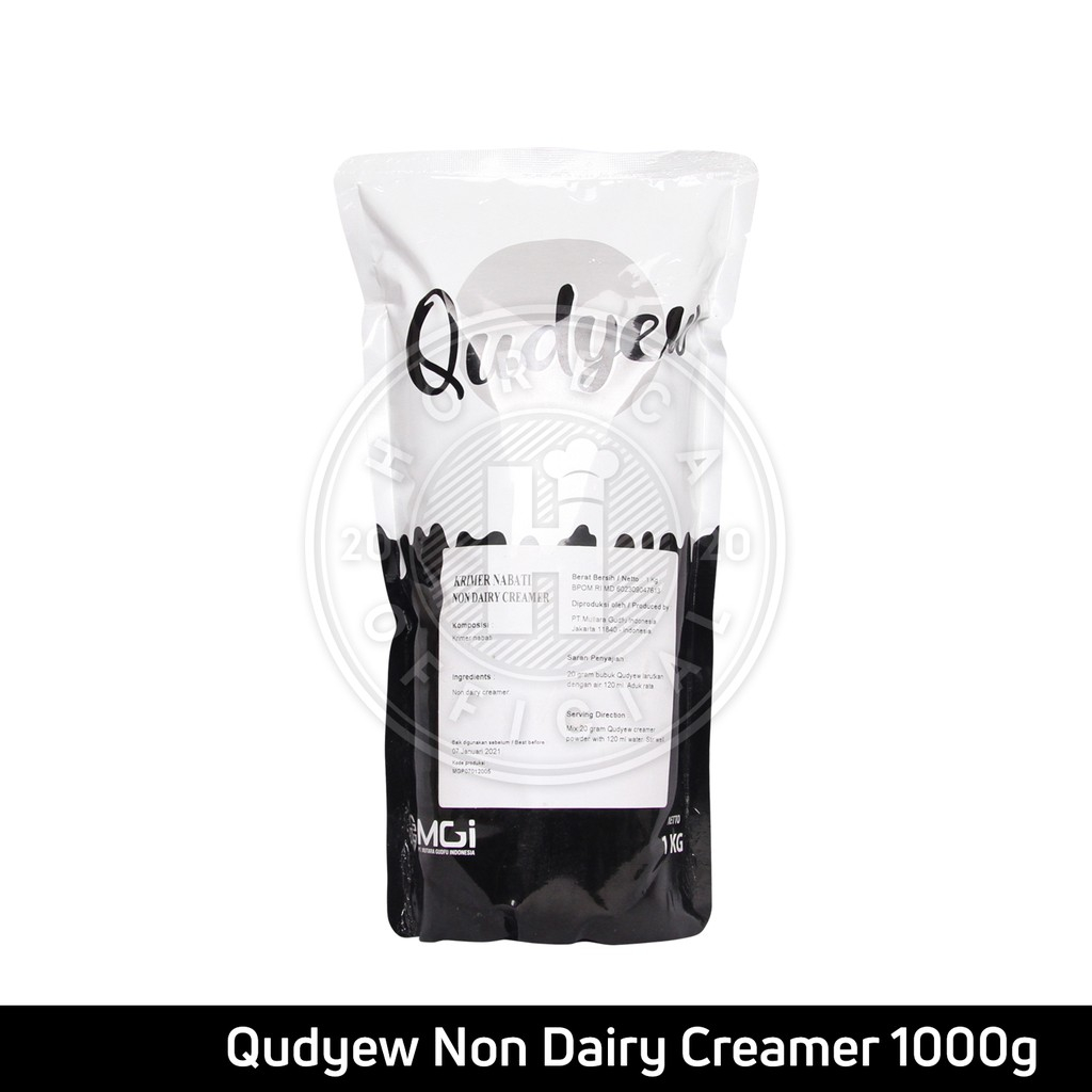 

QUDYEW NON DAIRY CREAMER 1000GR / KRIMER NABATI IMPORT KEMASAN 1KG